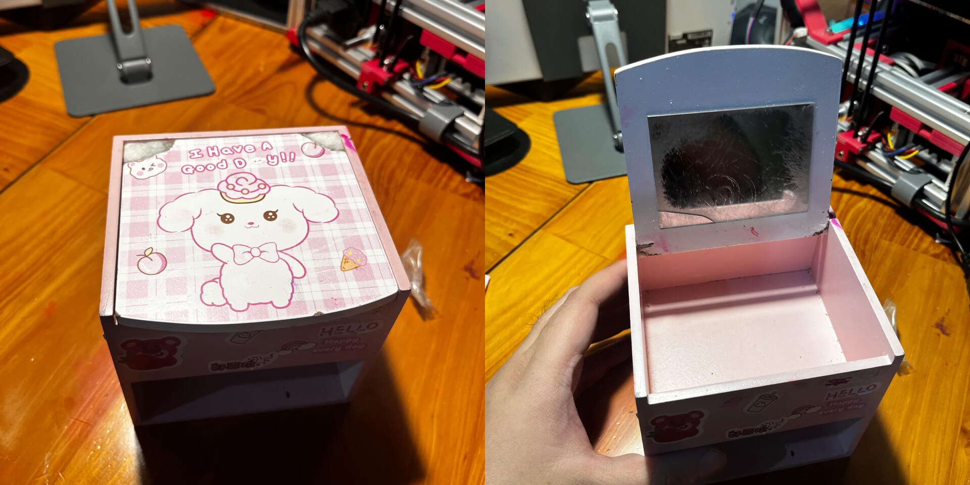 Fixing My Daughter’s Jewelry Box with Tissue and Super Glue