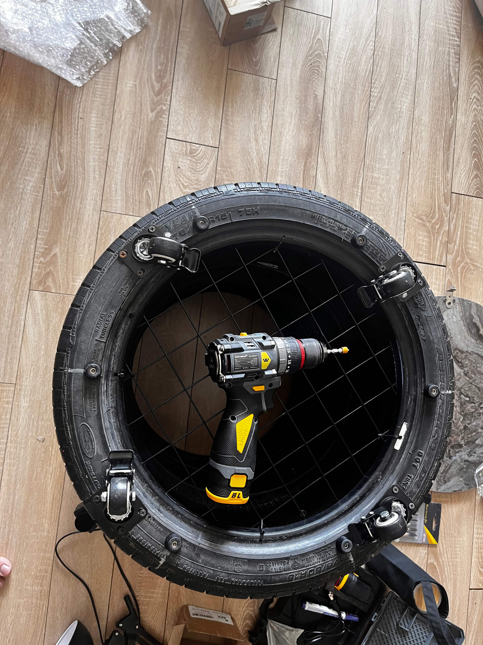 From Old Tires to Reading Station: A DIY That Grew Step by Step