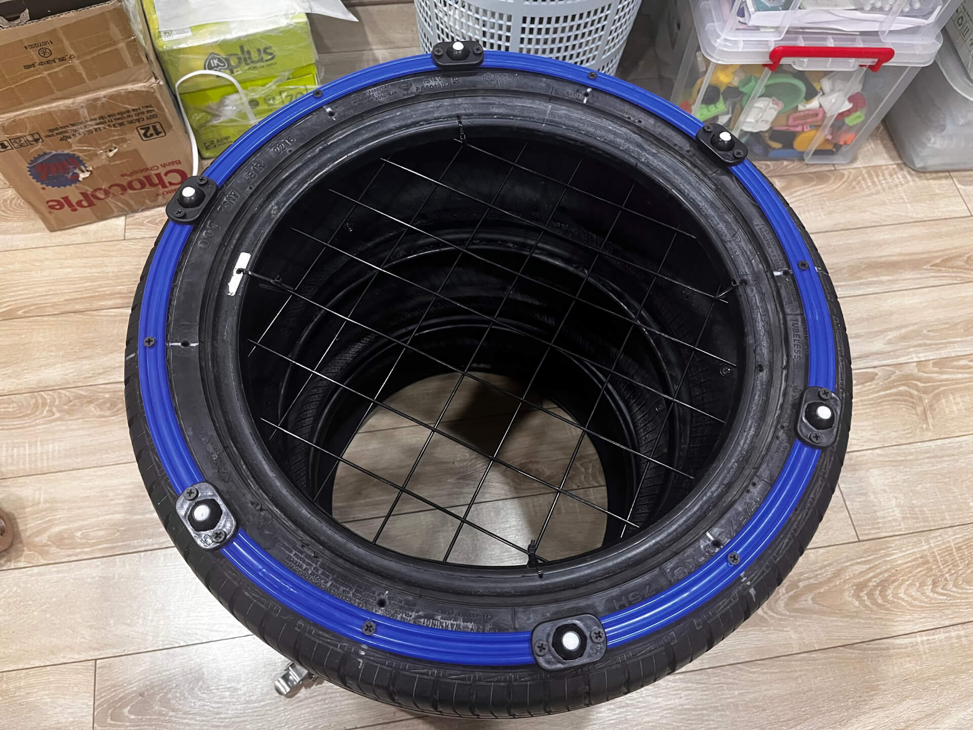 From Old Tires to Reading Station: A DIY That Grew Step by Step