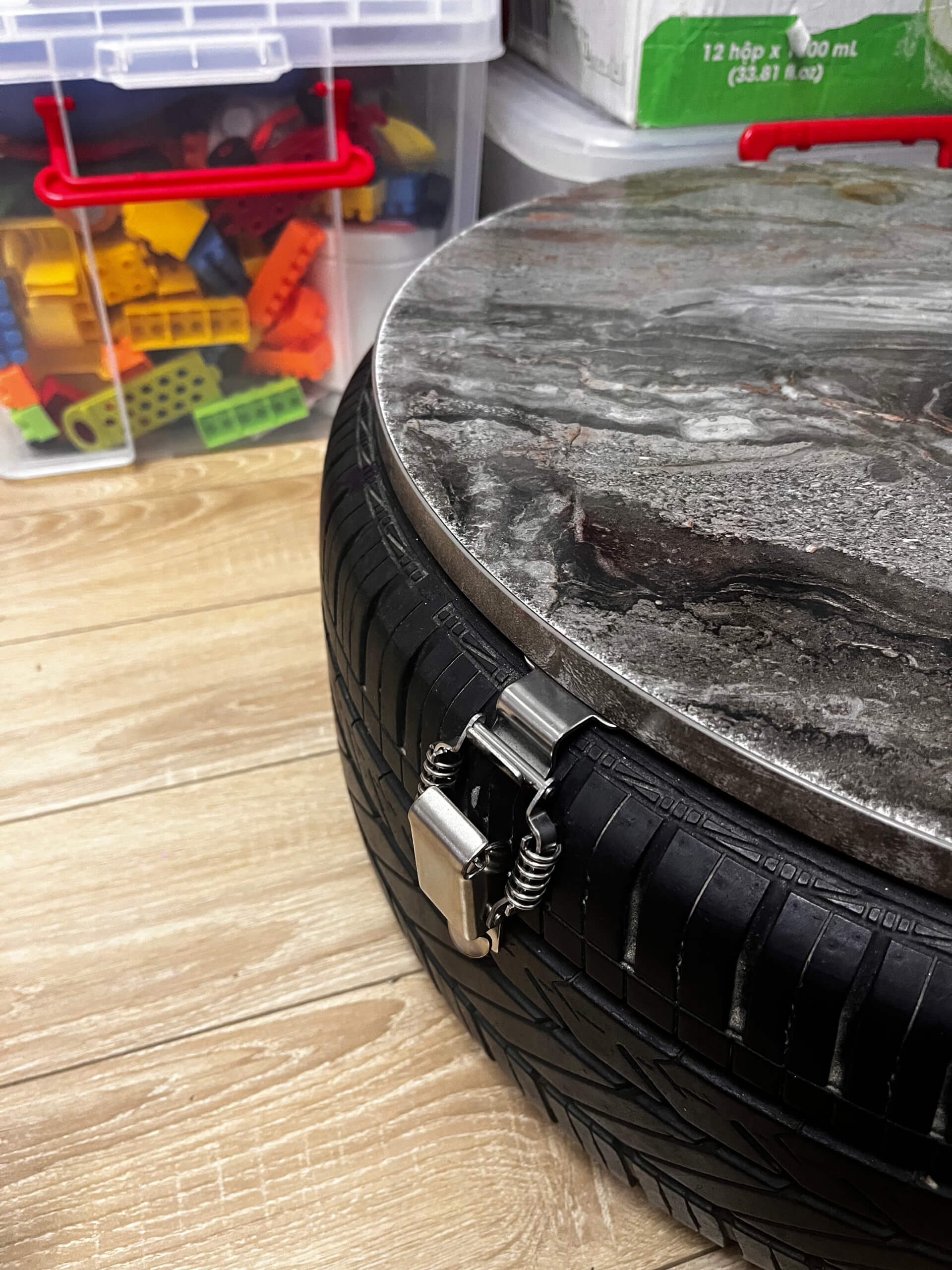 From Old Tires to Reading Station: A DIY That Grew Step by Step