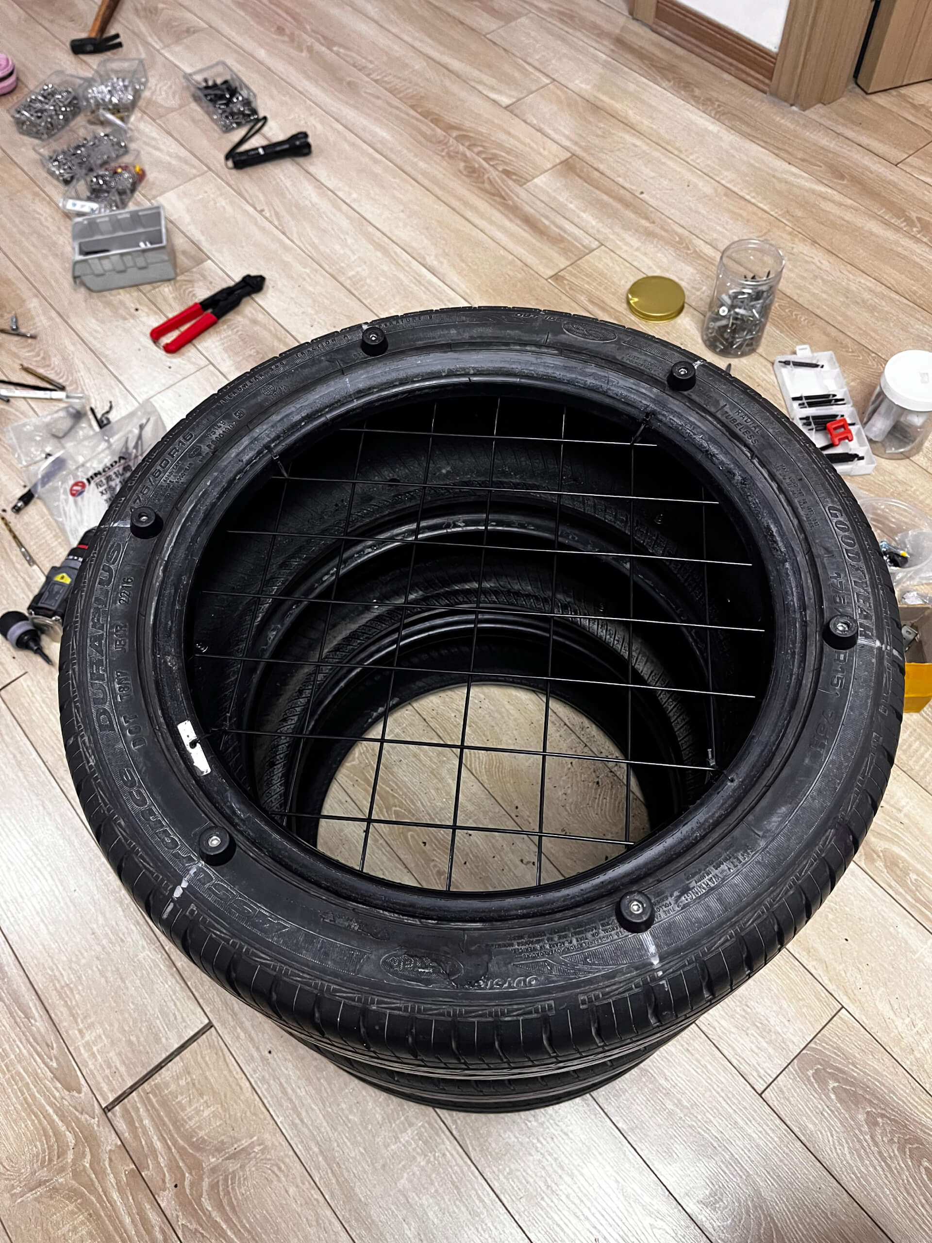 From Old Tires to Reading Station: A DIY That Grew Step by Step