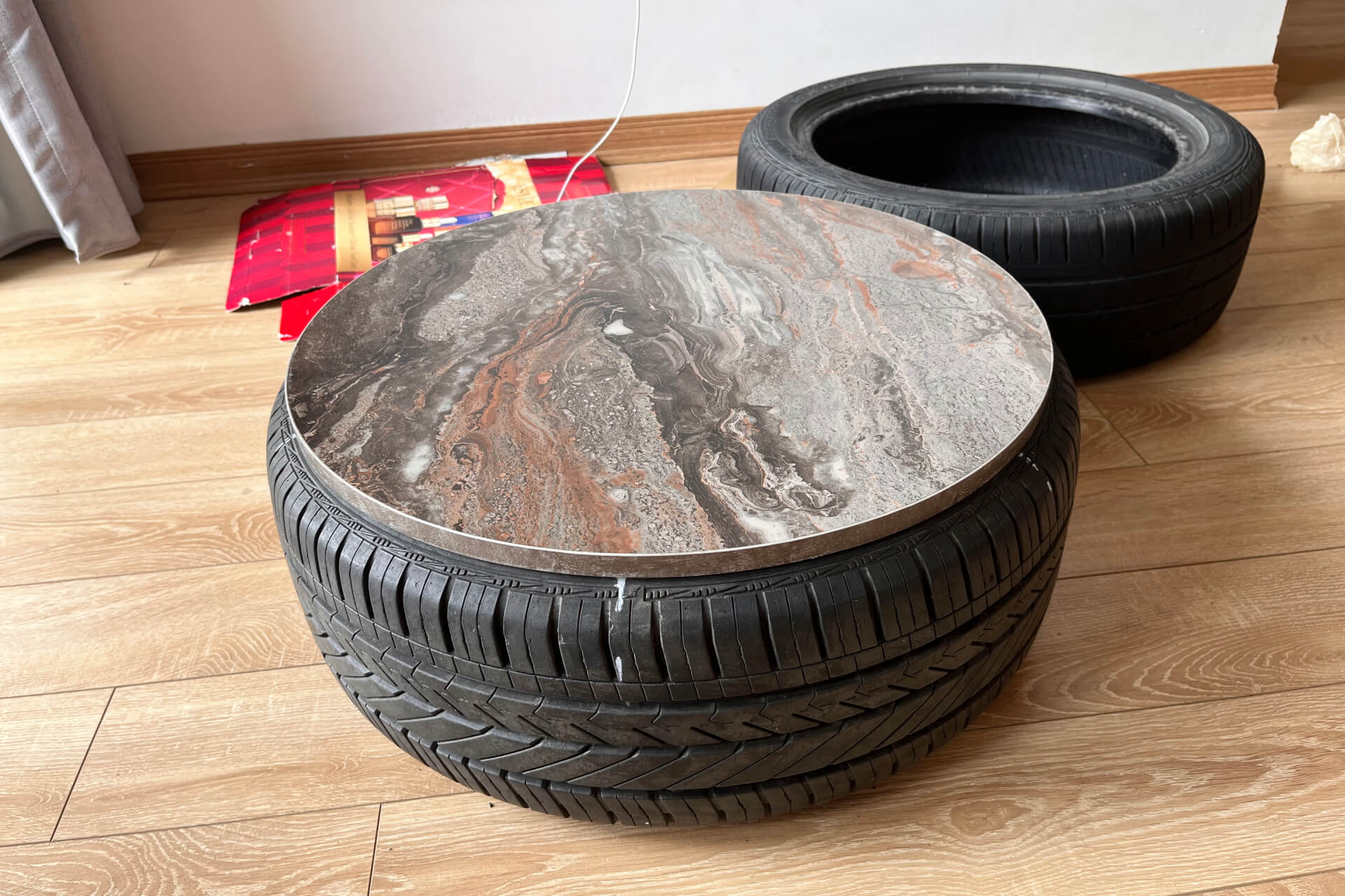 From Old Tires to Reading Station: A DIY That Grew Step by Step