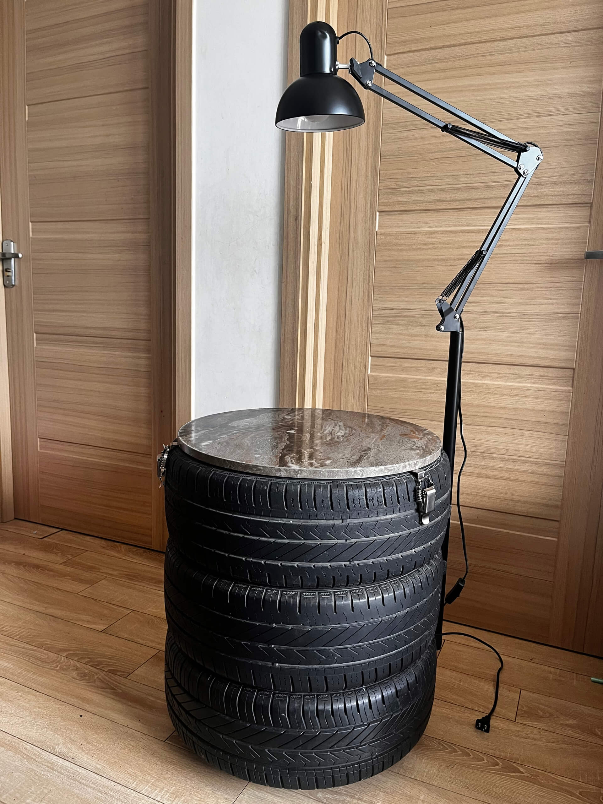 From Old Tires to Reading Station: A DIY That Grew Step by Step